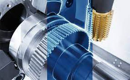 Gear hobbing